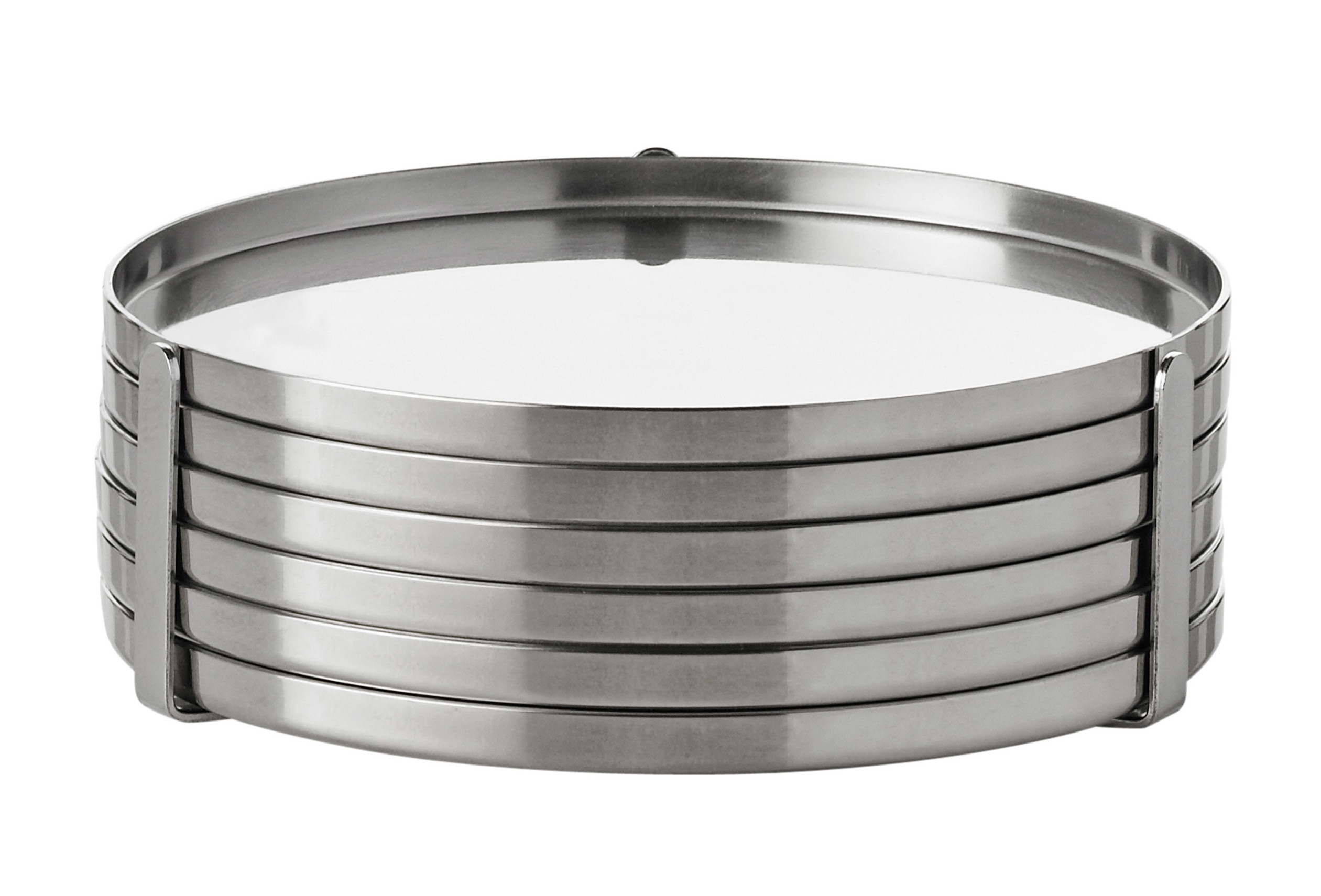 Stelton AJ Glass Coasters (Set of 6)