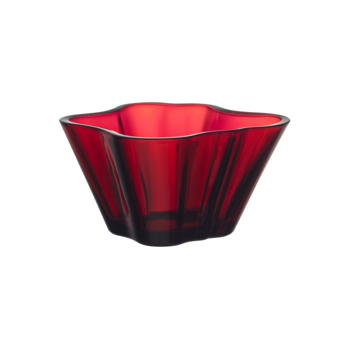 Iittala Alvar Aalto Bowl Cranberry