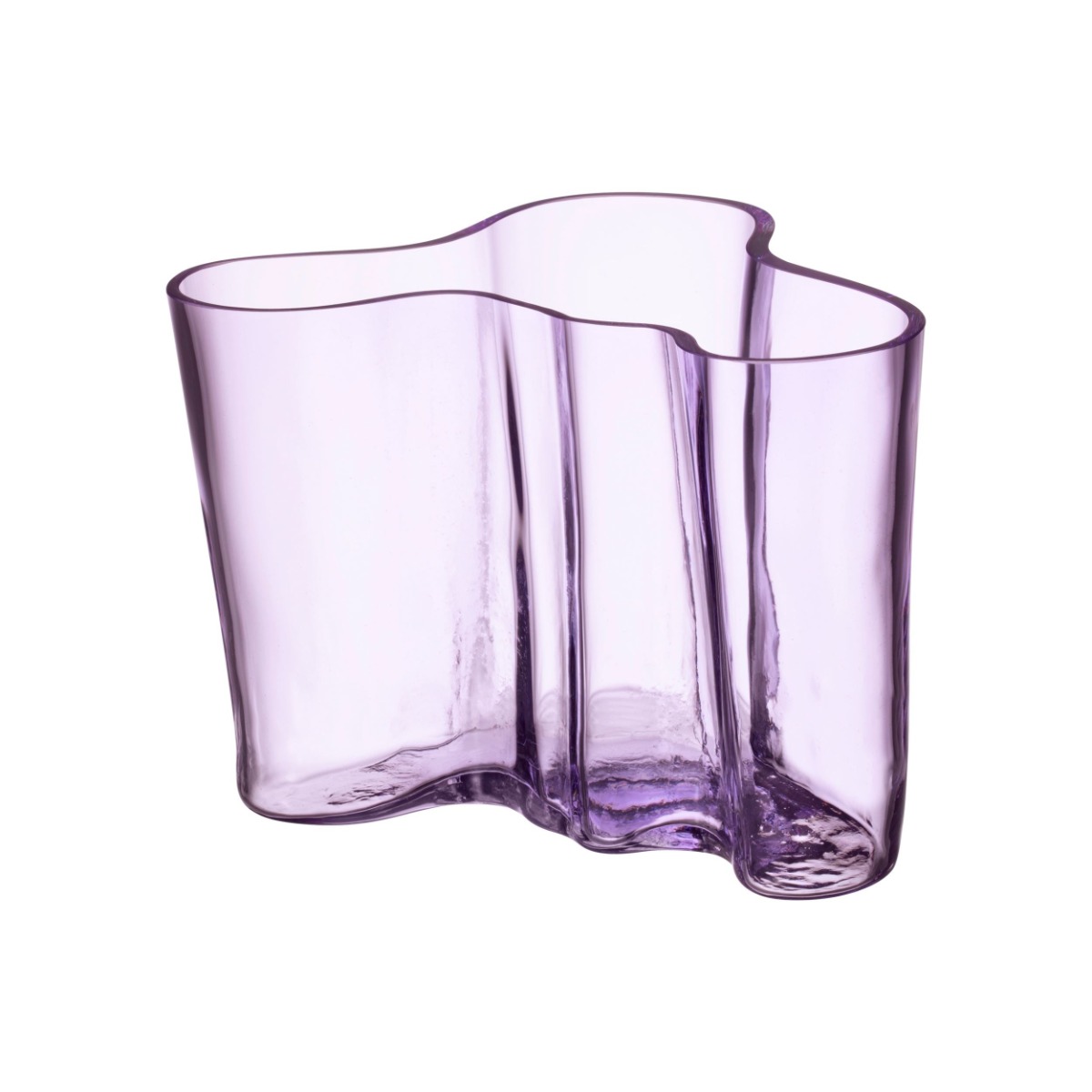 Iittala Alvar Aalto Vase light Lilac Wood Mold