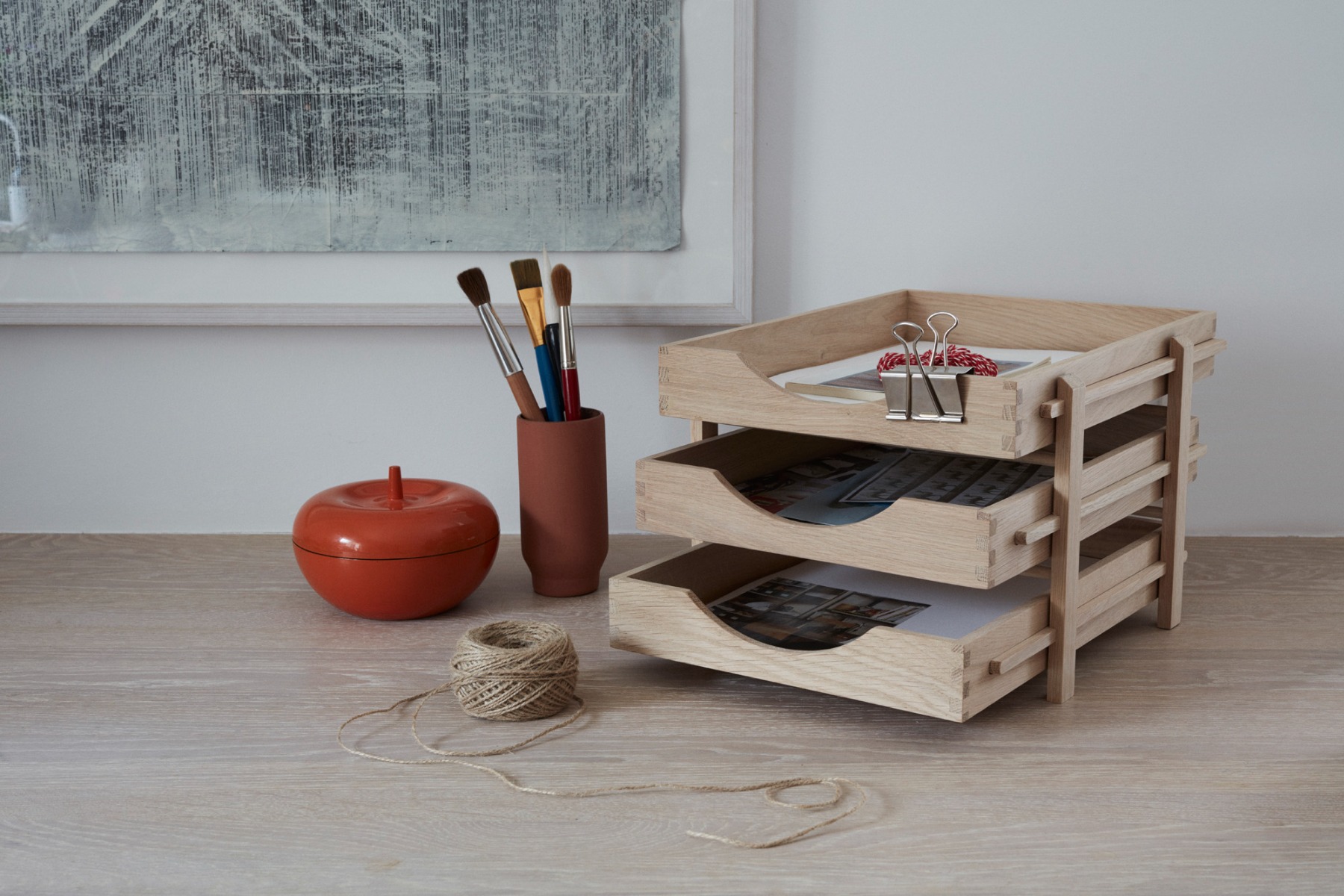 CLEARANCE Fritz Hansen Dania Letter Tray