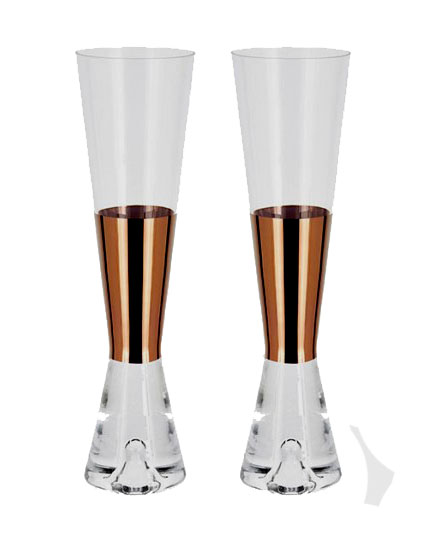 Tom Dixon Tank Champagne Glasses (Set of 2)