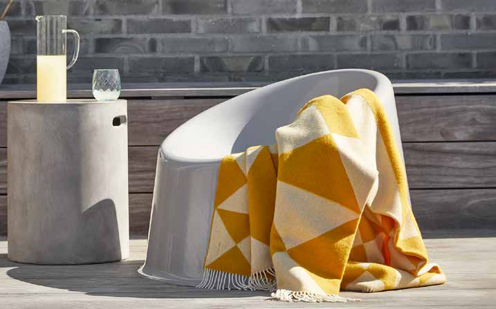 CLEARANCE Verpan Mirror Throw, Sand