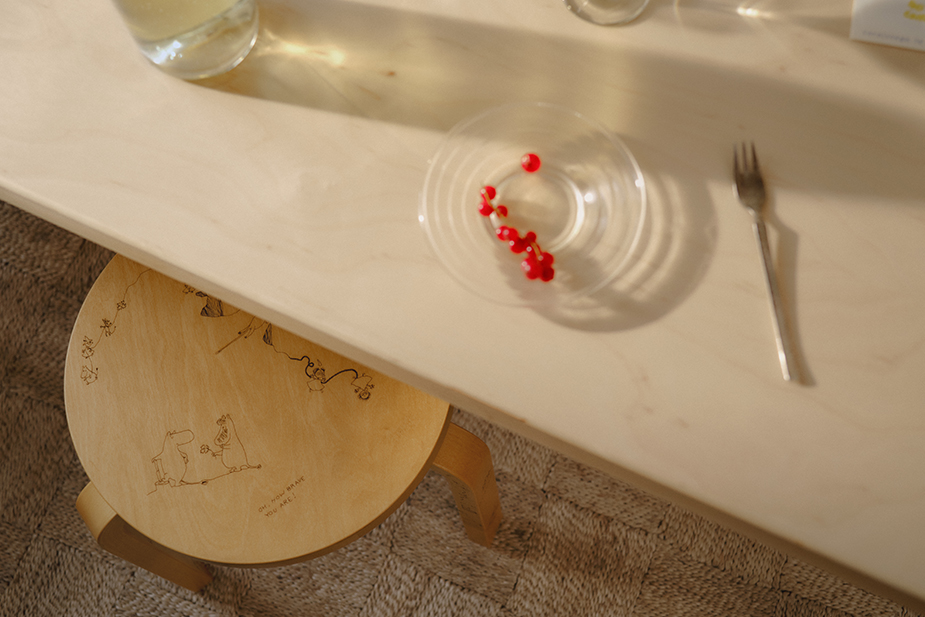 Artek Moomin Stool 60 Celebration